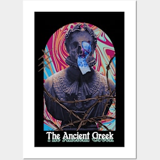 Skull Greek Posters and Art